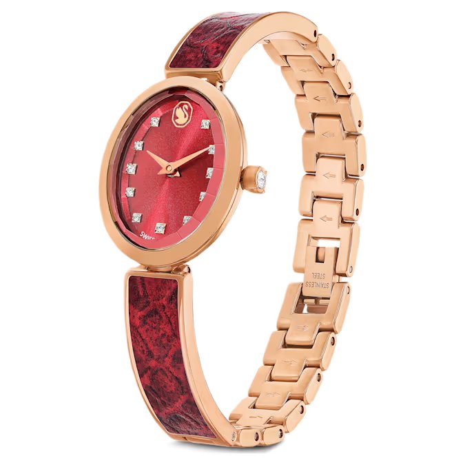 Crystal Rock Oval watch